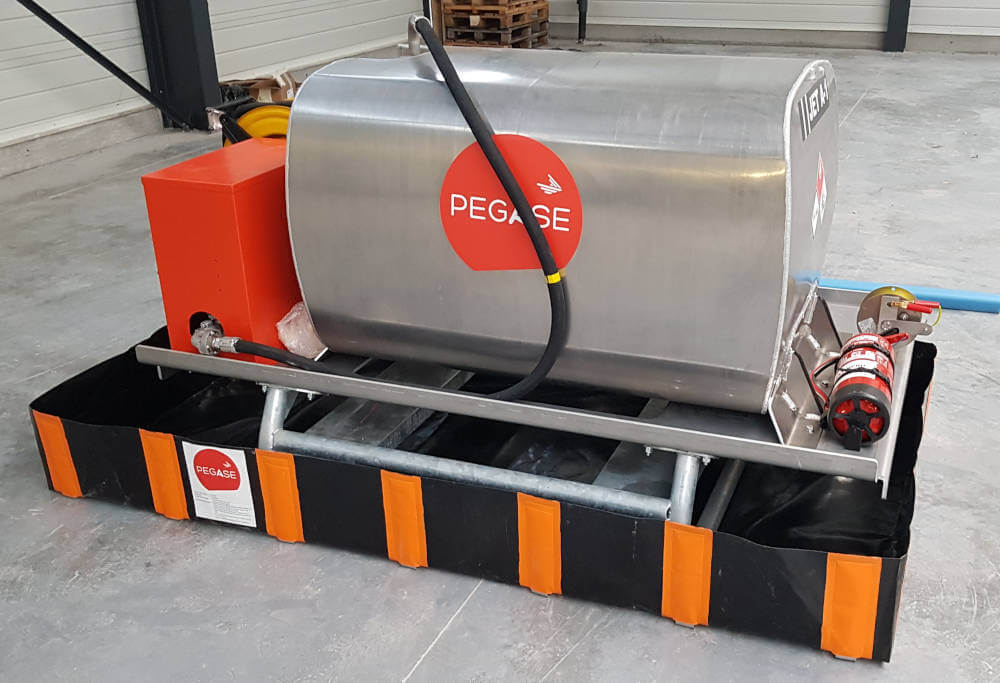 Cuve ATEX pour stockage de JetA1